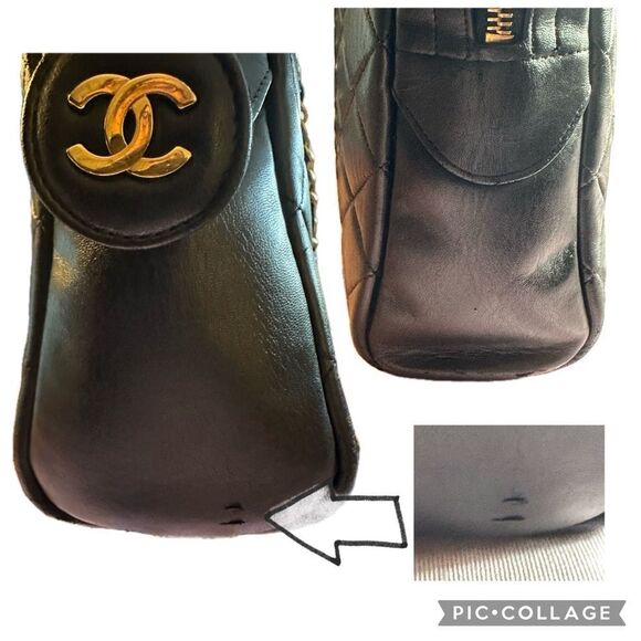 Vintage Chanel Quilted Matelasse Shoulder Bag - Picture 10 of 15